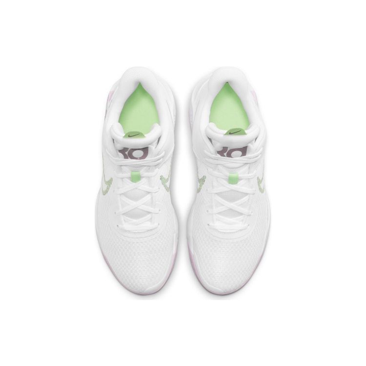 Nike KD Trey 5 IX EP White Purple Men's Basketball Shoes DJ6922-100