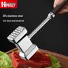 HPMILY 304 Stainless Steel Double-Sided Meat Tenderizer Hammer
