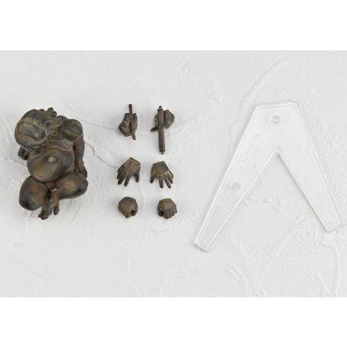 Revoltech Takeya 002EX Hiromokuten Wooden Edition Painted Action Figure Non-Scale ABS&PVC