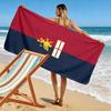 Genoa CFC Logo Strandtuch, Großes Weiches Schnelltrocknendes Handtuch für Strand Camping Schwimmen