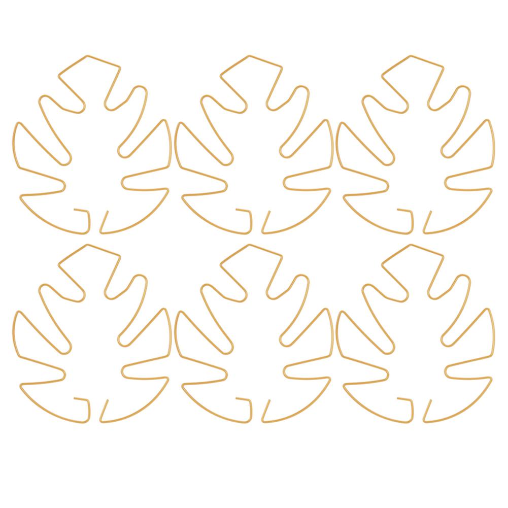 6/12 Stück Eisen Monstera Pflanzenstütze Stabile Greifhalter Stützstäbe Zimmerpflanzen Stielstützklammern für Gartenbedarf