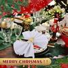 Weihnachts-Nussknacker Serviettenring Kreativer Soldatenwächter Serviettenhalter für Feiertags-Tischdekoration Party Neujahr Essdekoration