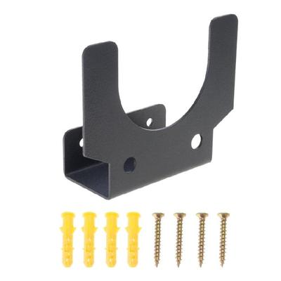 Space Optimizing Wall Mount Angle Grinder Rack With Integrated Cable Hook And Installation Screws For Garage Organization Systems