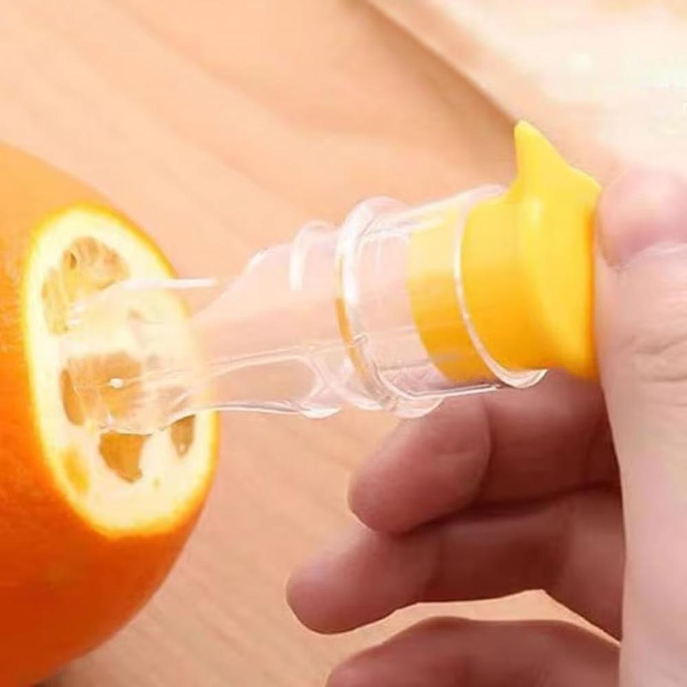 2pcs Spiral Design Lemon Filter Plastic Citrus Reamer Kitchen Gadgets Lemon Juicer  Dessert