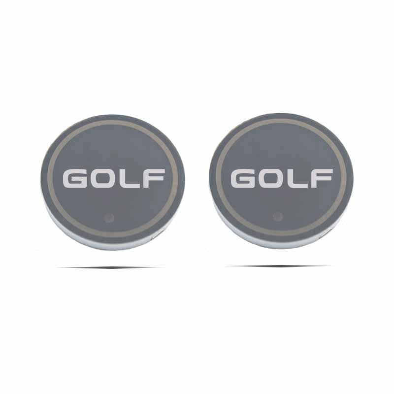 2026 Hot For VOLKSWAGEN VW Car LED Luminous Water Cup Holder Mat For Volkswagen VW Golf 5 6 7 8 GTI MK6 Passat Jetta Tiguan Polo
