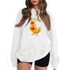 Women's Fashion Casual Round Neck Long Sleeve Top Printed Pullover Sweatshirt