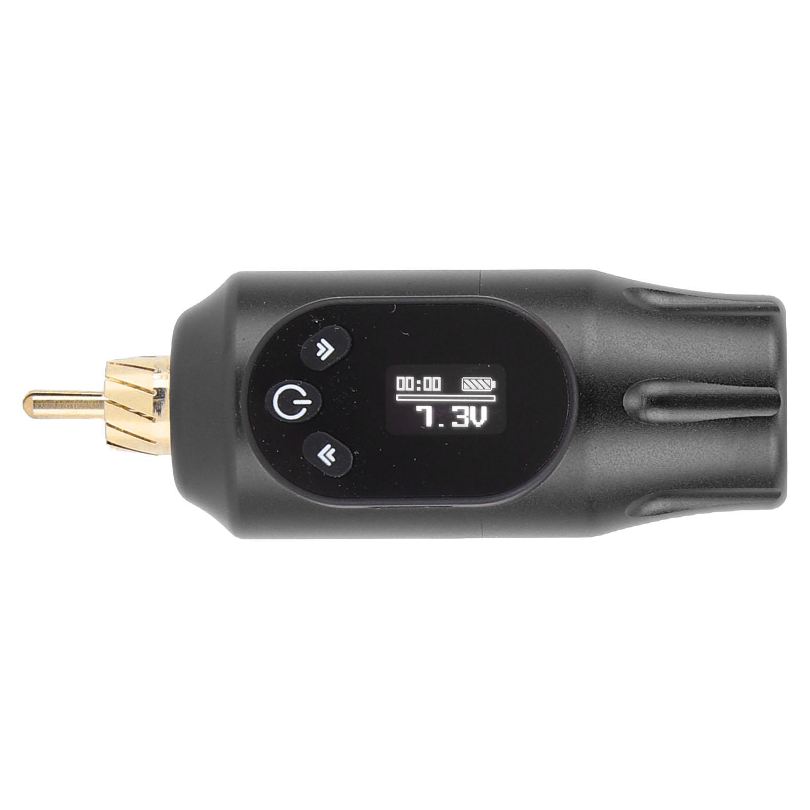 2000mAh Wireless Tattoo Power   Interface Digital Di lay Wireless Tattoo Battery Supply