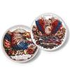 250th Anniversary Commemorative Coin Independence Day Founding Medal Challenge Coin Embossed Metal Coin Color Printed Badge