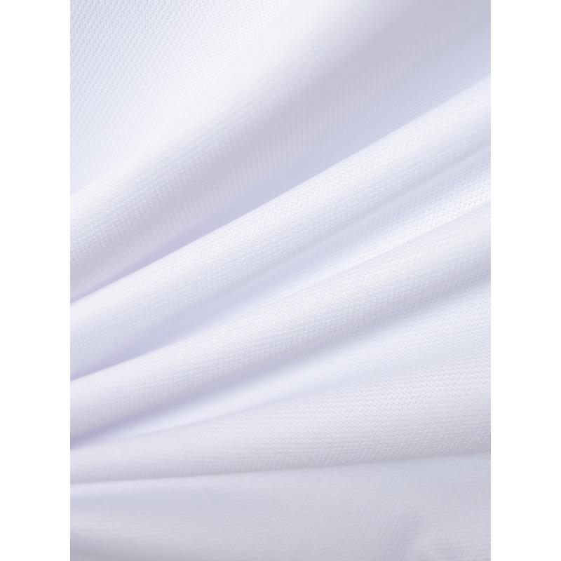 Men's Summer Gradient Printed Polka Dot Short Sleeved Polo Shirt