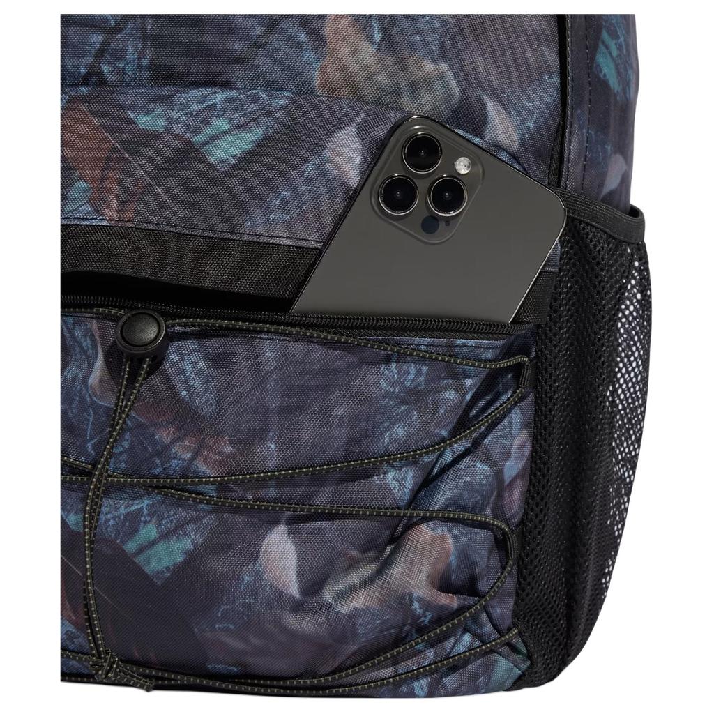 Adidas Originals 18.72L Forest Style Camouflage Print Polyester Backpack Unisex Backpack Multicolor JX3221