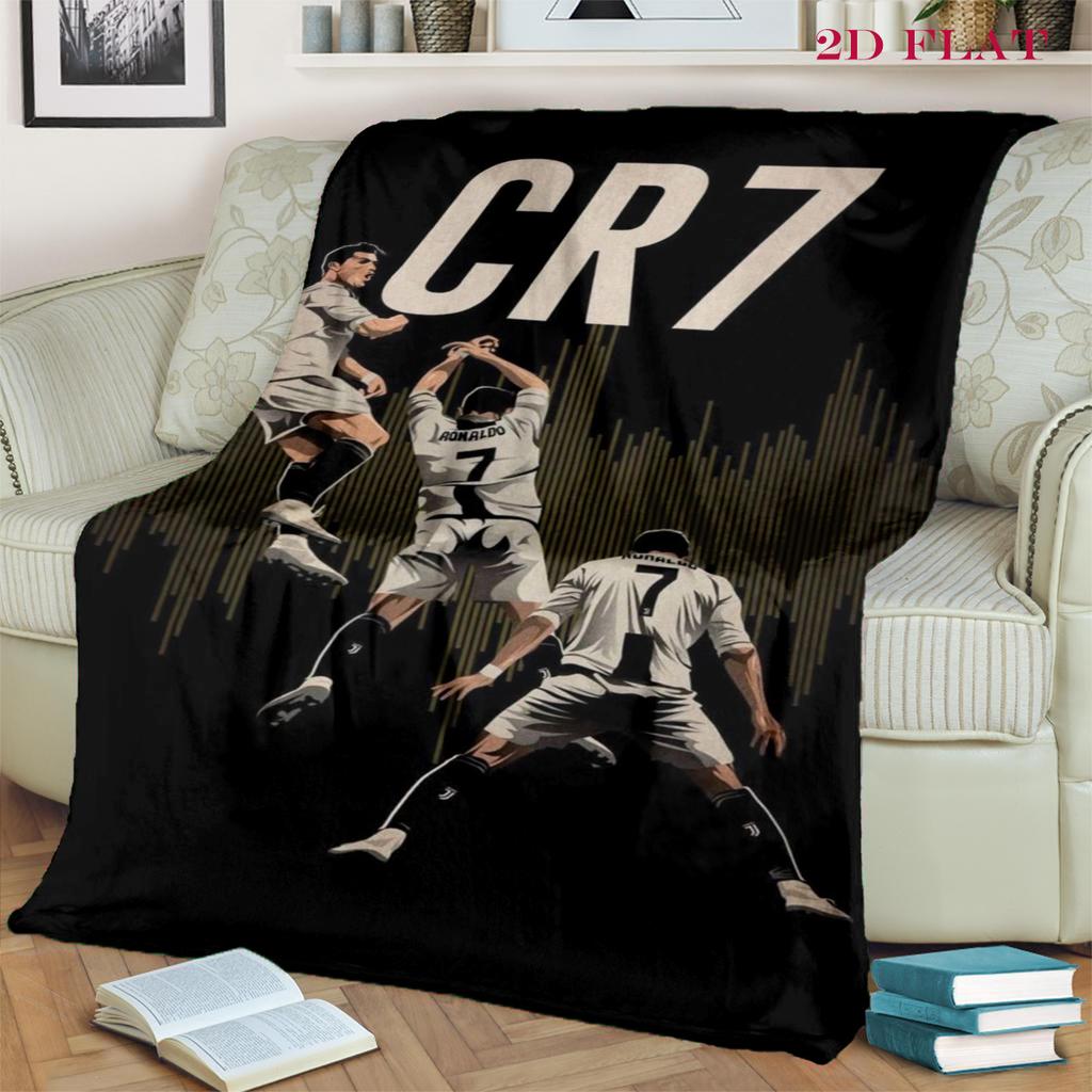 Cristiano Ronaldo: Goal Machine blanket Home Decor Soft and comfortable Office rest blanket Air conditioning blanket Nap Blanket