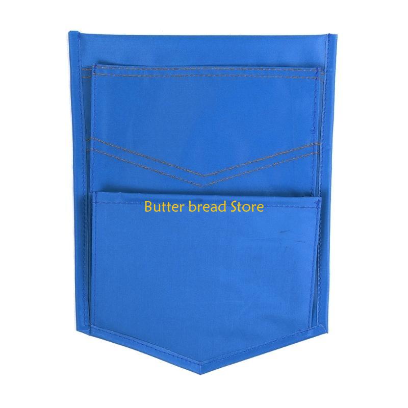 W89C Classroom Storage Bag for Teacher Student School Office Fridges синий