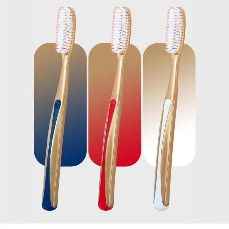 6 Pack Soft Bristle Toothbrushes Extra Long Curved Head Gentle Deep Cleaning For Daily Oral Care Whole Family Use