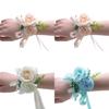 Fiore al Polso Rosa da Matrimonio Eleganti Accessori Floreali per la Festa Nuziale