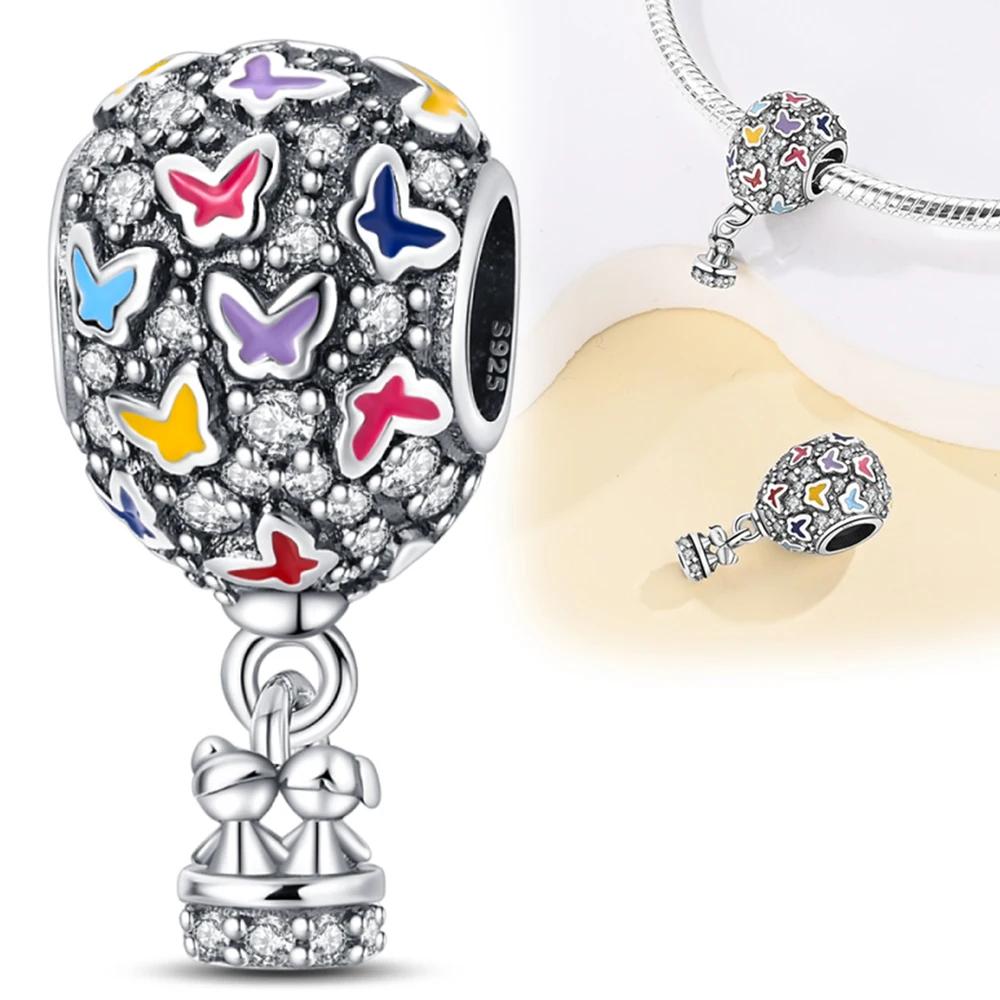 Coppersweetheart Sisters Series Charms Fit Original Bracelet Diy Beads For Women Fine Jewelry Birthday Gift Diy