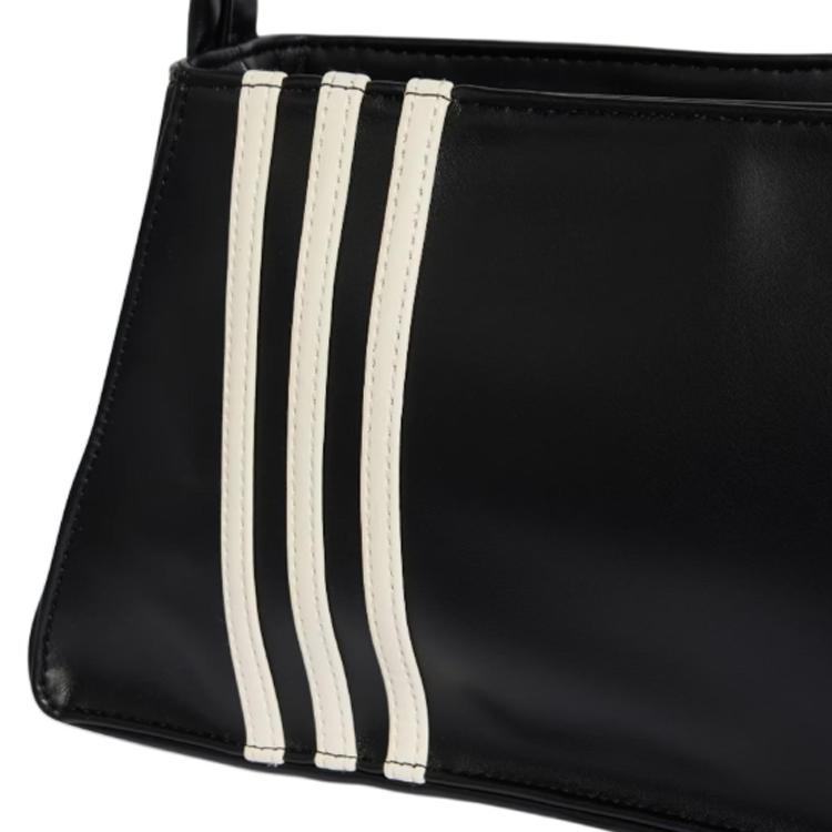 Adidas Originals Trefoil Polyurethane Shoulder Bag Women's Black JC6001