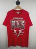 Vintage 90s NBA Ravens Chicago Bulls Red Tee Size L