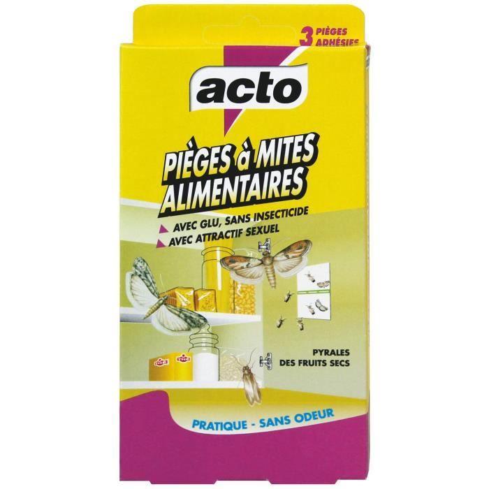 Piège à mites alimentaire - lot de 3