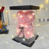 Eternal Rose Bear - Creative Foam Flower Gift for Valentine's, Mother's Day, or Birthday