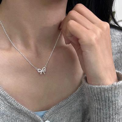 Collier à double ruban