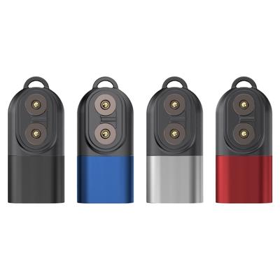 Haltbarkeit Metall USB C Ladeanschlüsse Für H5R P6R H7R H15R LED Taschenlampen Magnetisches Schnellverbindungsdesign Outdoor-Nutzung