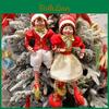 Peluche Elfo Natale Nuovi Giocattoli Decorazioni per la Casa Elfi di Coppia Bambole per le Feste Giocattolo Regalo di Capodanno Decorazione per la Stanza dei Bambini Navidad Natal Xmas
