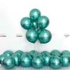 10" Metallisk lateksballong for bursdags- og bryllupsdekorasjoner, 1,8g, Levering av enkeltstykke