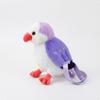 Soft Crossbody Bag FuzzyAvian Novelty Stuffed Animal Purse for Girls, Teens, Casual Outings,