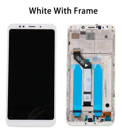 For Redmi 5 Plus LCD Display With Frame Touch Screen Glass Panel Assembly