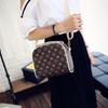 Fashionable Retro Pu Leather Shoulder Bag With Elegant Lock Design For Women
