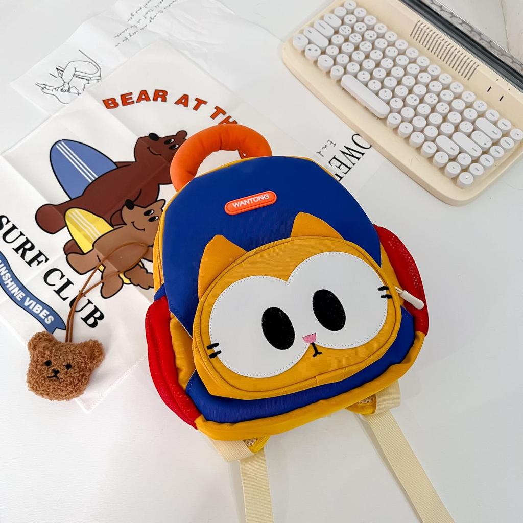 2024 Schattige Panda Cartoon Schooltas voor Kinderen, Lichtgewicht Rugzak voor Jongens & Meisjes