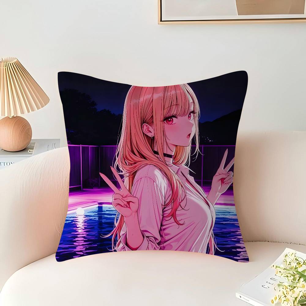 Marin Kitagawa Kissenbezug Kissenbezug Polsterung Sofa Dekokissen Heimdekor Kissenbezug