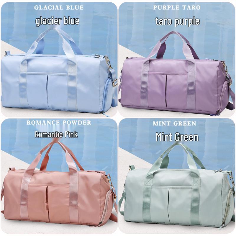 Stylish Women's Wet/Dry Swim & Gym Shoulder Bag – Lightweight, Trendy Sports Handbag for Travel & Yoga