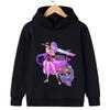 New KPop Demon Hunter Cartoon Girl Hoodie Children's Hallyu Printing Fashion Casual Blouse Casual Girl Clothing to Keep Warm
