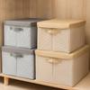 Dust-proof Cover Clothes Storage Box Folding Sorting Moving Box Home Furnishings