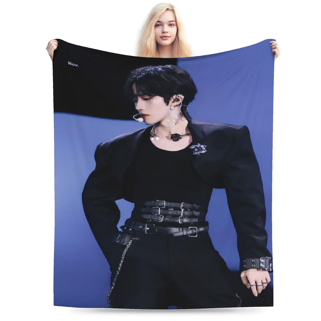 Huang Xing Eliot Huang DDesire Plush Blanket Child Flannel Throw Blanket For Home Decor Soft Custom DIY Quality Bedspread Gift