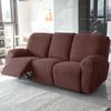 Split Jacquard Recliner Sofatrekk Stretch Spandex Lazy Boy Lenestoltrekk Elastisk sofa Slipcovers For Stue 2 3 Seter