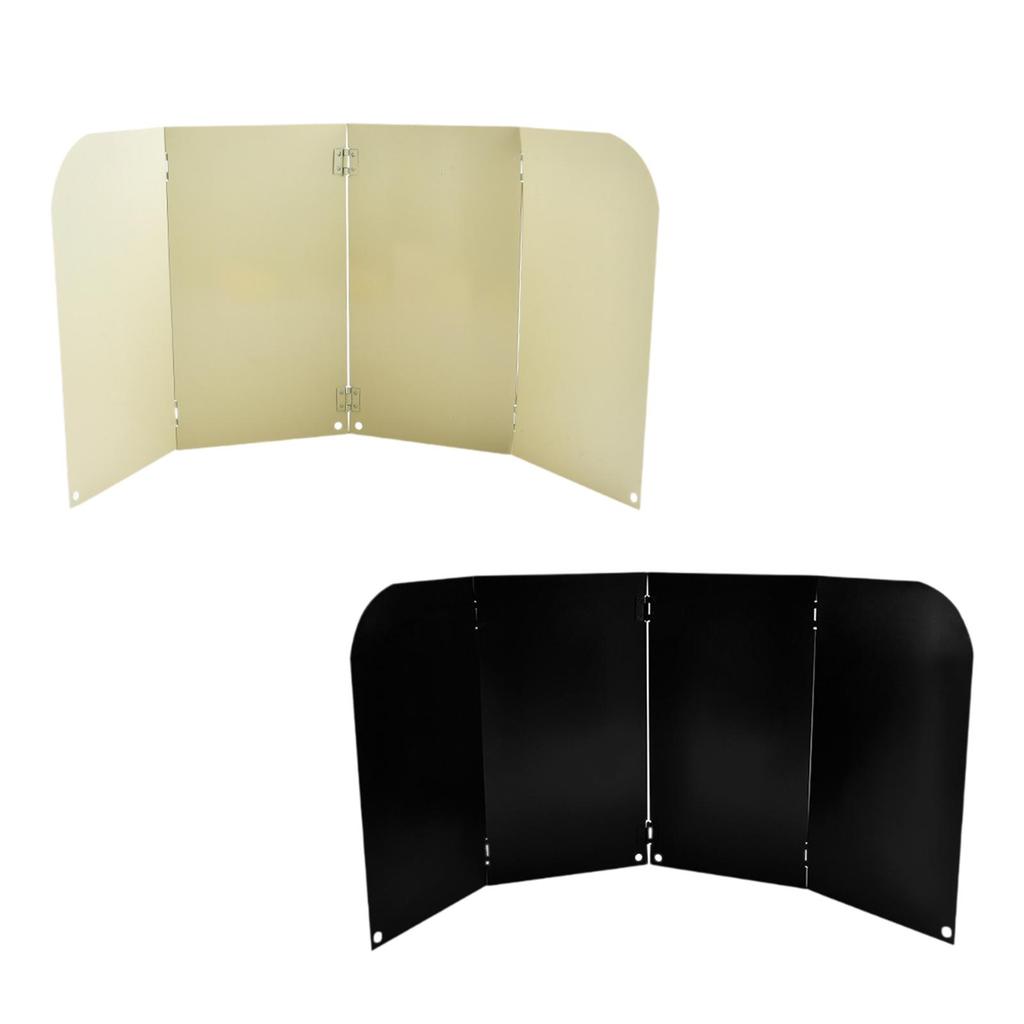 Kitchen Utensils Oil Splatter Screen Board Foldable Heat Insulation Oil Splatter Screen Oil Barrier for Frying Pan