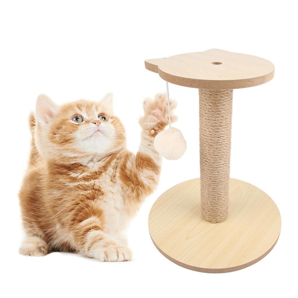 Cat Scratching Toy Kitten Sisal Rope Post Biting Interactive Pet Product Scratching Post Scratcher Pet Toy