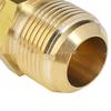Equal Reducer Nipple Flare Tube Od 1/4" 5/16" 3/8" 1/2" 5/8" 3/4" 7/8" Sae-Standard Brass Pipe Fitting Connector Air Coniditoner