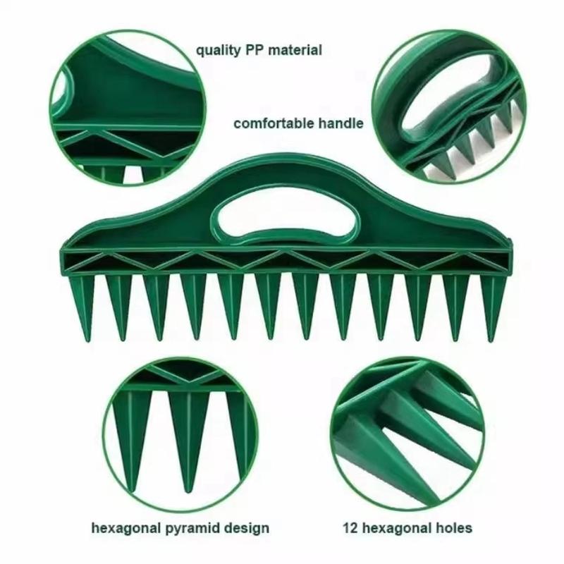Seeds Spreader Seed Spacer and Seeder Tool Gardening Drilling and Loosening Tools Soil Puncher Loosening Gardening Accessories