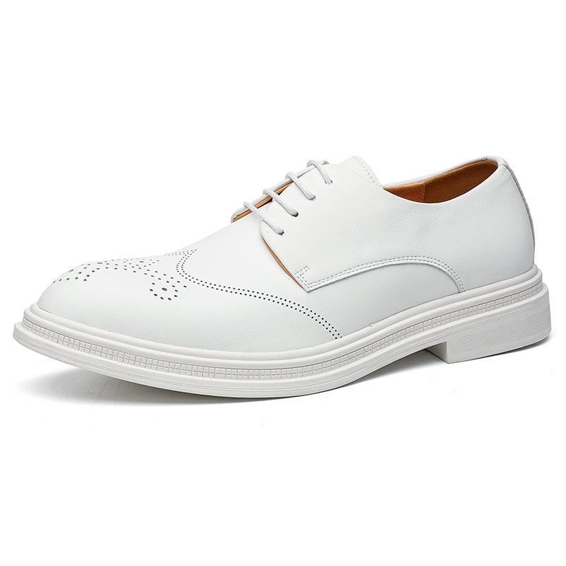 Men s Cross-Border Leather Loafers - Casual, Stylish, Foreign Trade 41