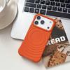Apple 17 Pro Max Liquid Silicone Magnetic Wave Pattern iPhone 16 Protective Case