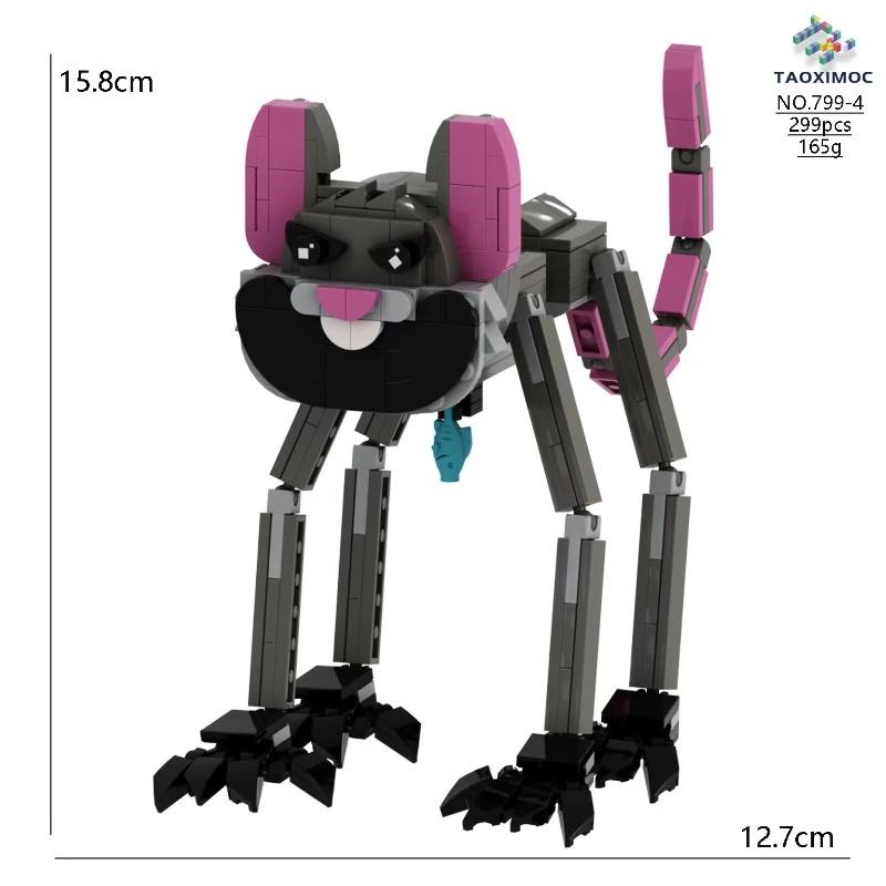 New Nightmare Critter Building Blocks Toy Horror Game Critter Construction Toy Birthday Christmas Gift