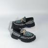 2025 Unisex Rhinestone Loafers: Korean-Style Leather Shoes for Kids