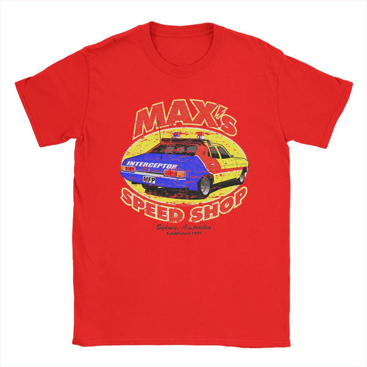 Men Mad Max Speed Shop T Shirt Cotton Clothes Fashion Short Sleeve Crew Neck Tees Plus Size T-Shirt S
