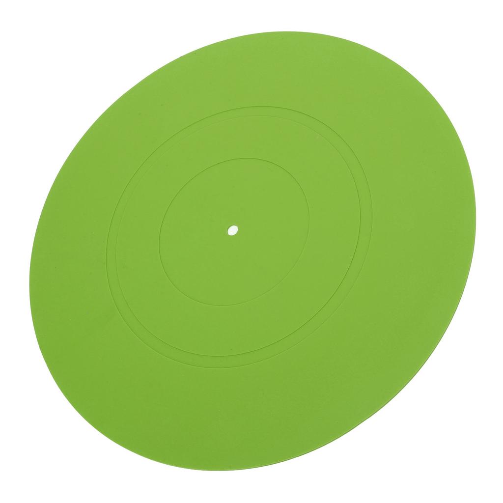 Turntable Mat Record Platter Slipmat Rubber Record Player Mat Universal for LP Record Players Reduce Noise Tighter Bass