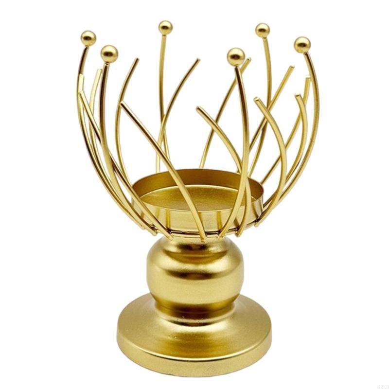 62KD Iron Holder Decorative Candlestick Holder for Formal Event for Friend Candelabra Elegant Decorations
