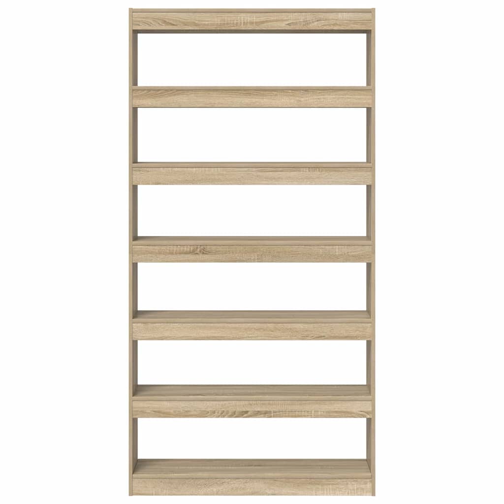 Bookshelf Sonoma Oak 100 x 30 x 198 cm Particleboard