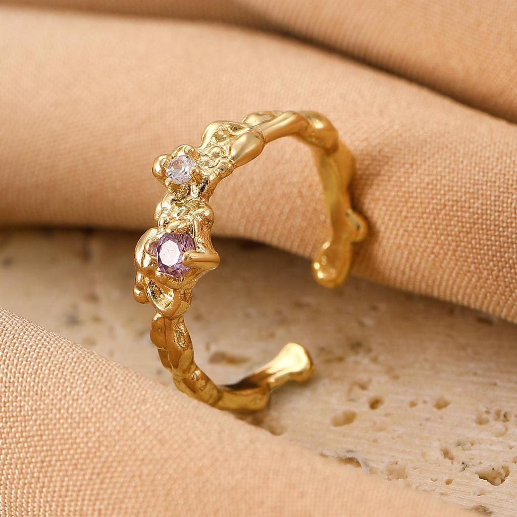 High-End Cross-Border Fashion Bow Ring for Women - European & American Style Open Index Finger Accessory